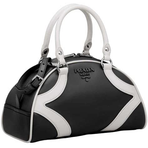 prada bowling bag history.